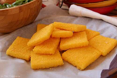 Sgagliozze (polenta frite): une gourmandise absolue, végétalienne et sans gluten!