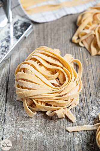 "Tagliatelle" à la courge, faites maison sans oeuf