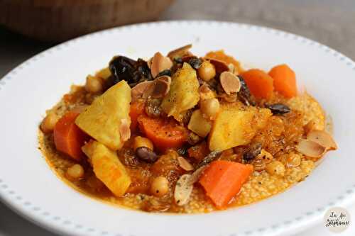 Tajine de légumes d'automne ou comment mettre de la bonne humeur dans son assiette!