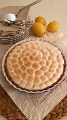 Tarte au citron vegan....un dessert digne d'un grand pâtissier!