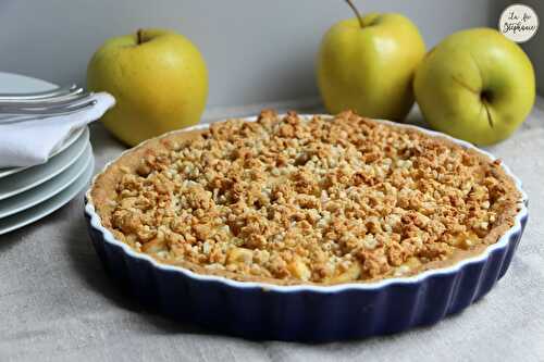 Tarte "sbriciolata" aux pommes