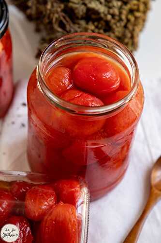 Tomates pelées