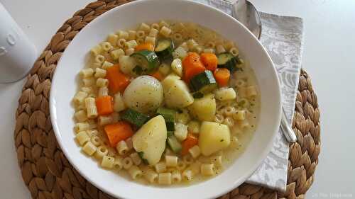 Une recette de base: le bouillon de légumes