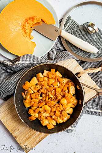 "Gnocchi" de courge à la courge