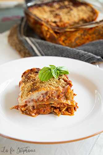 Lasagnes aux aubergines