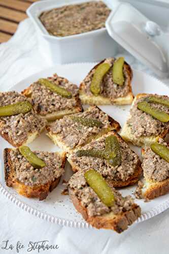 Terrine d'automne champignons, lentilles et noix