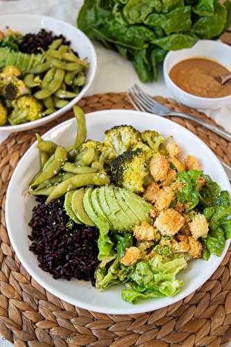 Une assiette verte pour un lundi vert