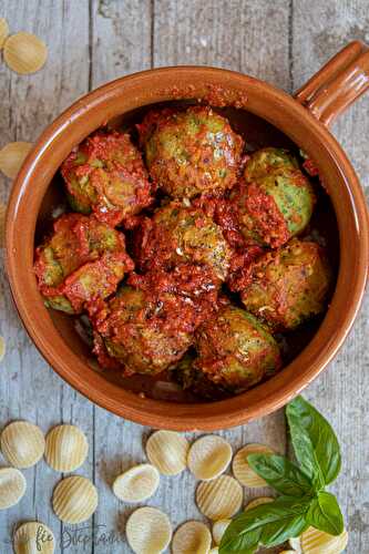 Boulettes de pois chiches aux épinards, recette facile et rapide