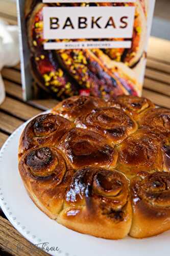 Brioche à la cannelle moelleuse comme un  nuage