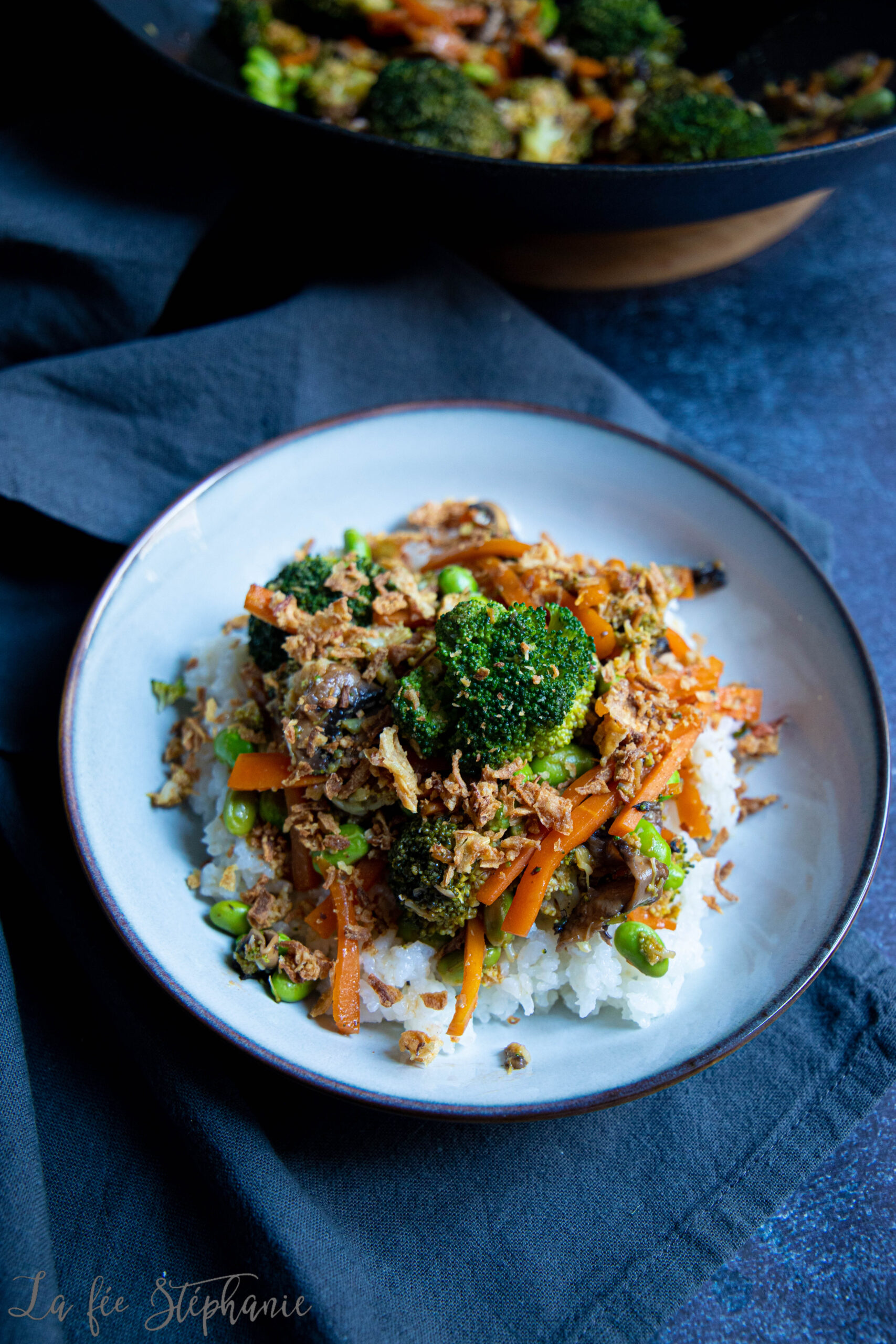 Légumes sautés au wok