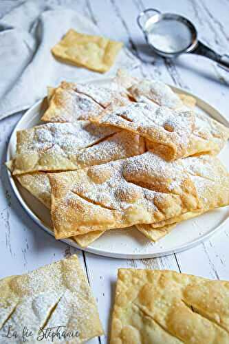 Les « Chiacchiere » italiennes de Carnaval