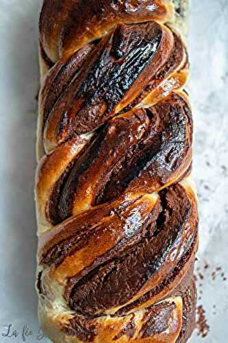 Babka au chocolat