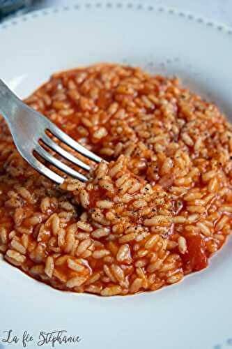 Risotto à la tomate