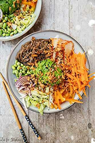 Poké aux nouilles soba
