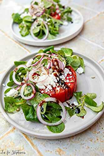 Salade fraîche à la pastèque