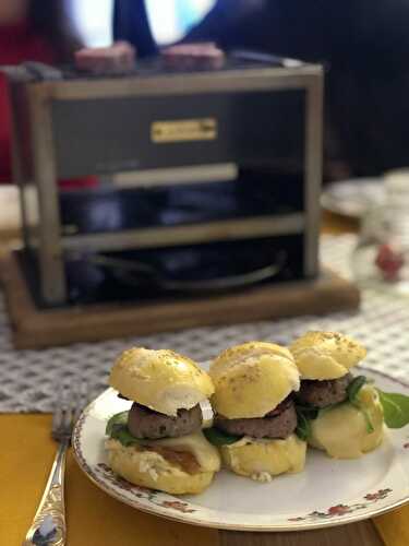 Mini burgers de toutes les couleurs !