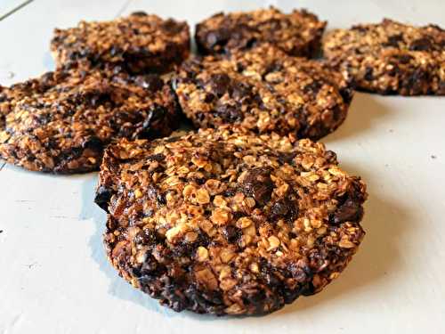 Cookies banane chocolat healthy