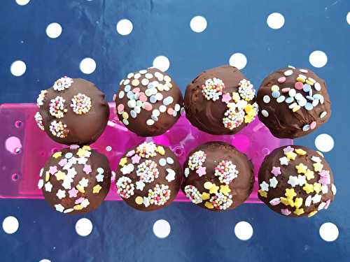 Cake pops au chocolat !