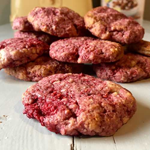 Cookies à la framboise