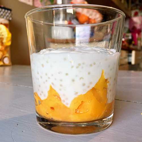 Crème dessert perlée