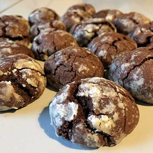 Crinkles au chocolat