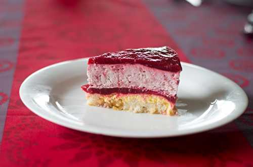 Entremet Framboise – Citron