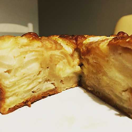 Gâteau pomme poire léger