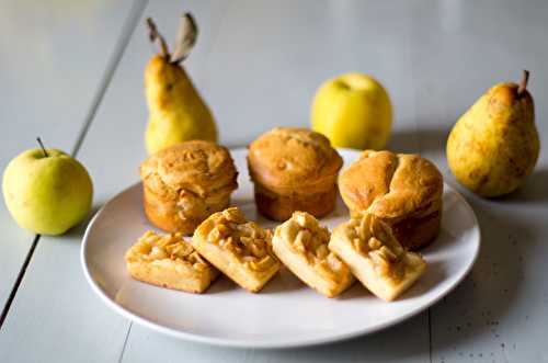 Muffins pomme-poire