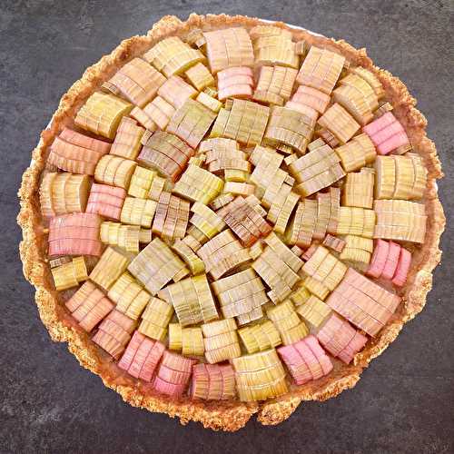 Tarte à la rhubarbe