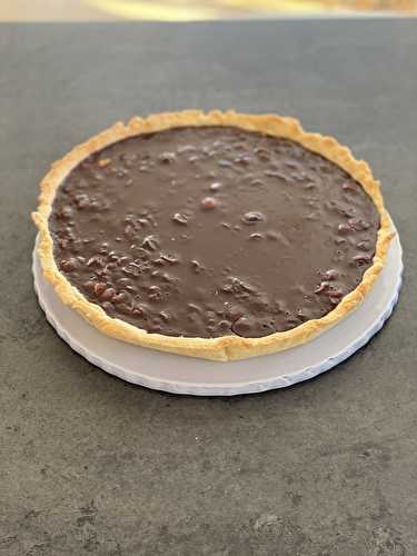 Tarte au chocolat de Frédéric Anton