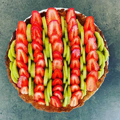 Tarte fraise – kiwi