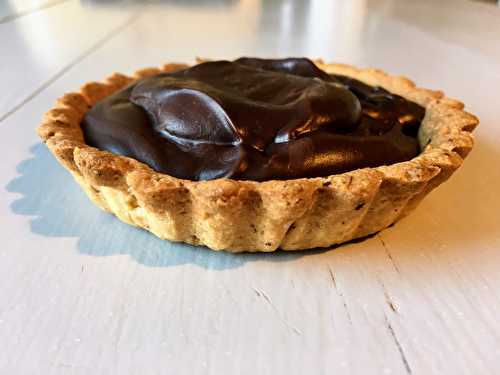 Tartelette au chocolat noir