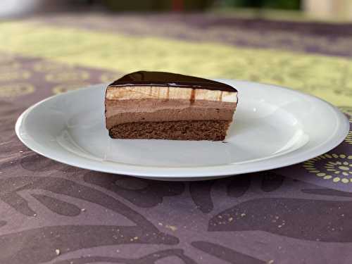 Entremet 3 chocolats