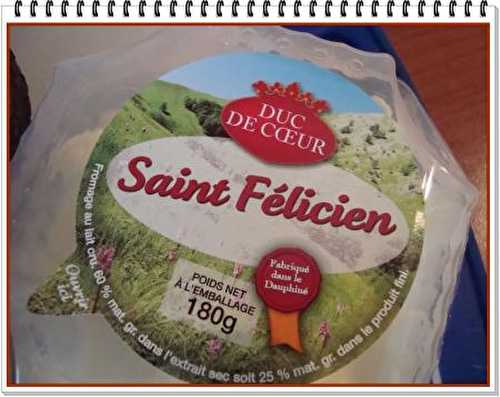 Avocats gratinés au Saint-Félicien
