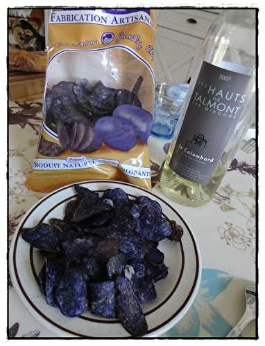 Chips Vitelotte