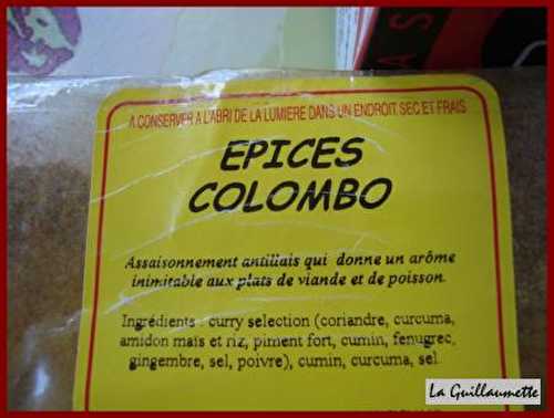 Colombo de crevettes au lait de coco