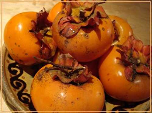 Confiture de kakis à la vanille