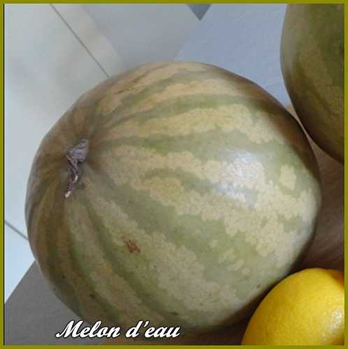 Confiture de melon d'eau (1ère ration), 17 mars 2012  