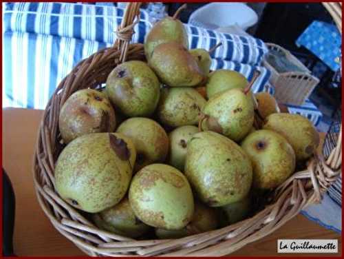 Confiture de poires aux épices