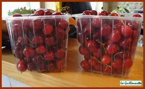 Confitures de cerises bigarreaux