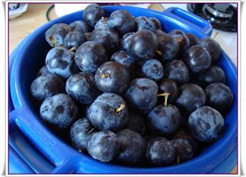 Confitures de prunes à la cannelle