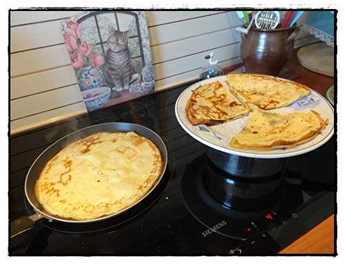 Crêpes et pâte de speculoos....