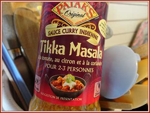 Crevettes Tikka masala