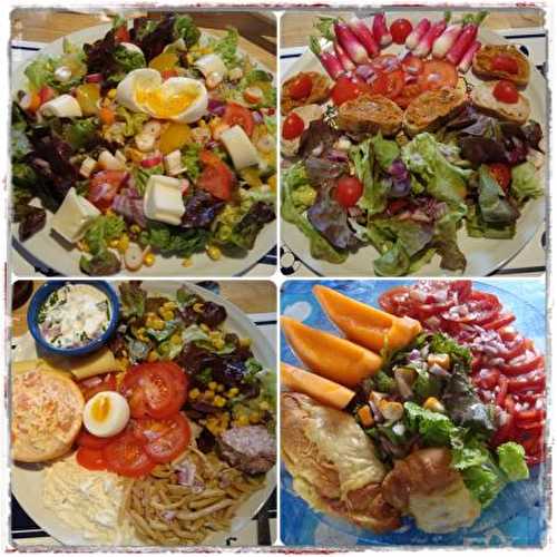 Des idées de salades composées....