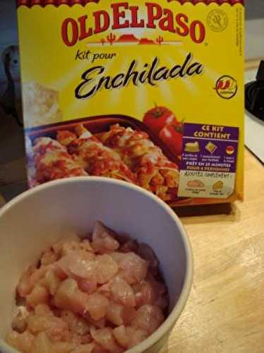 Enchilada au poulet