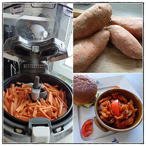 Frites de patates douces au paprika à l'Actifry