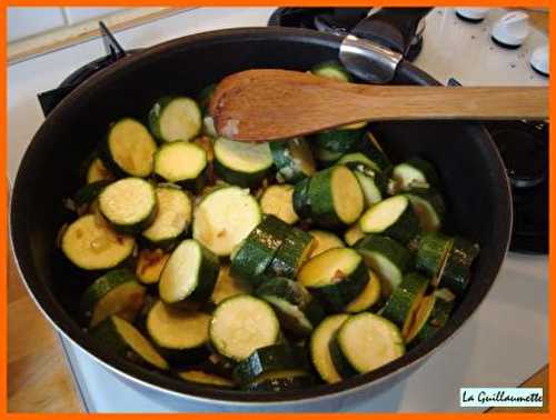 Gratin de courgettes au gorgonzola