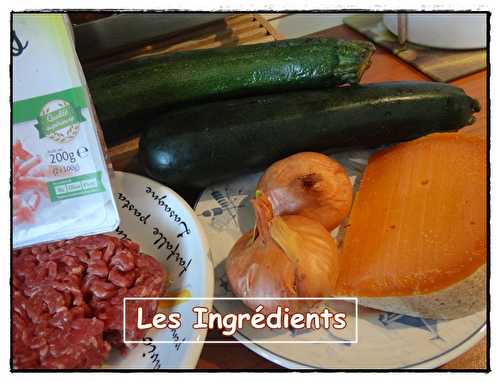 Hachis de boeuf et courgettes