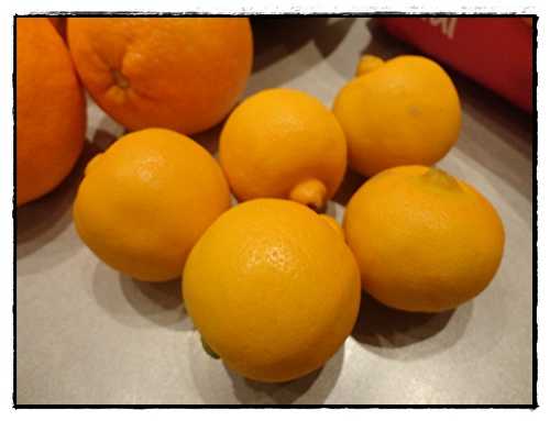 Le citron bergamote