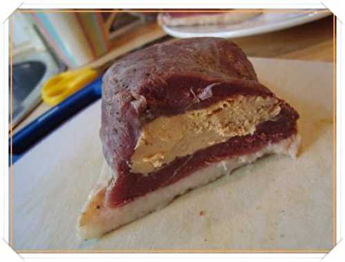 Magret de canard séché farci au foie gras 2010